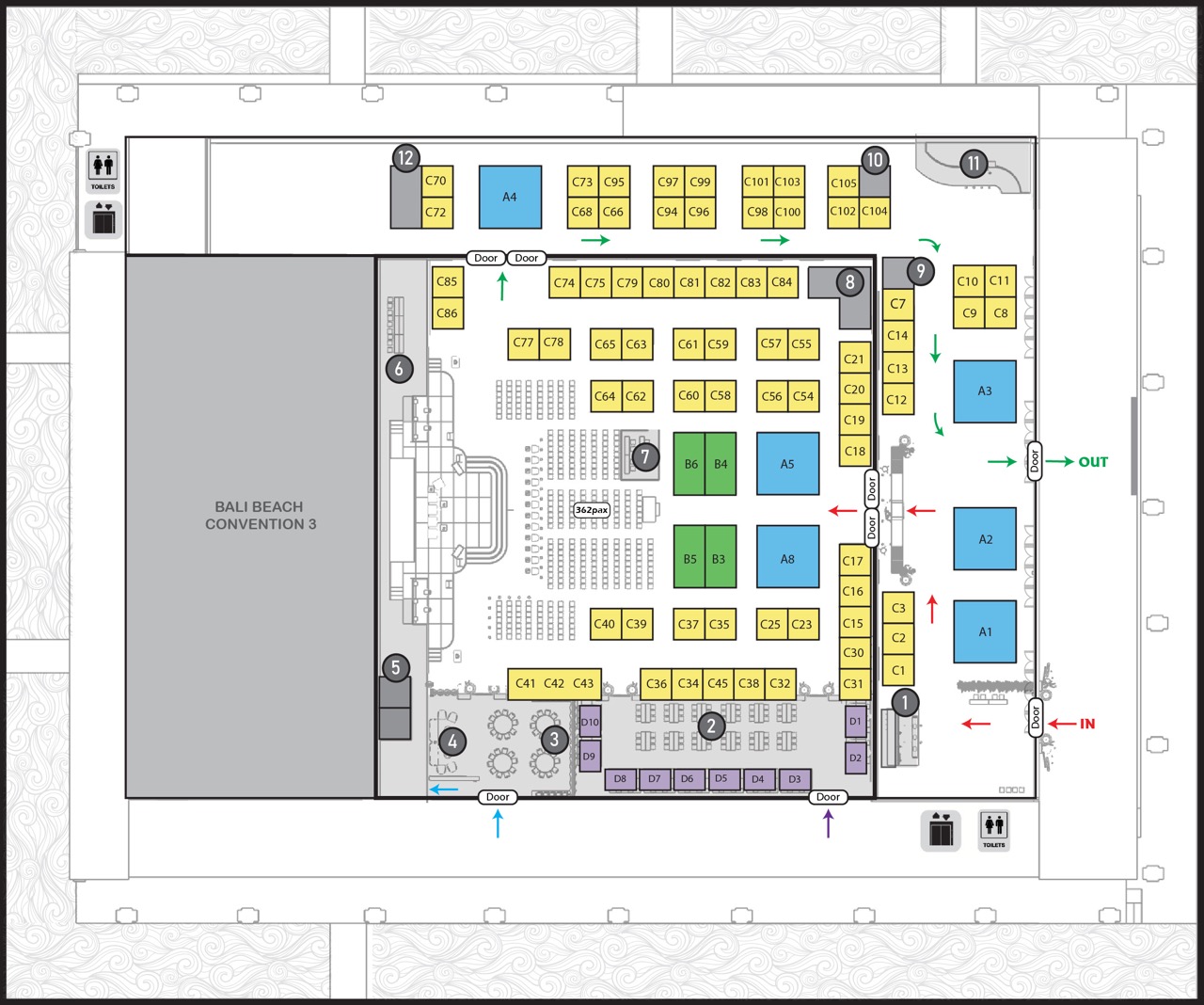 Exhibition Floor Plan