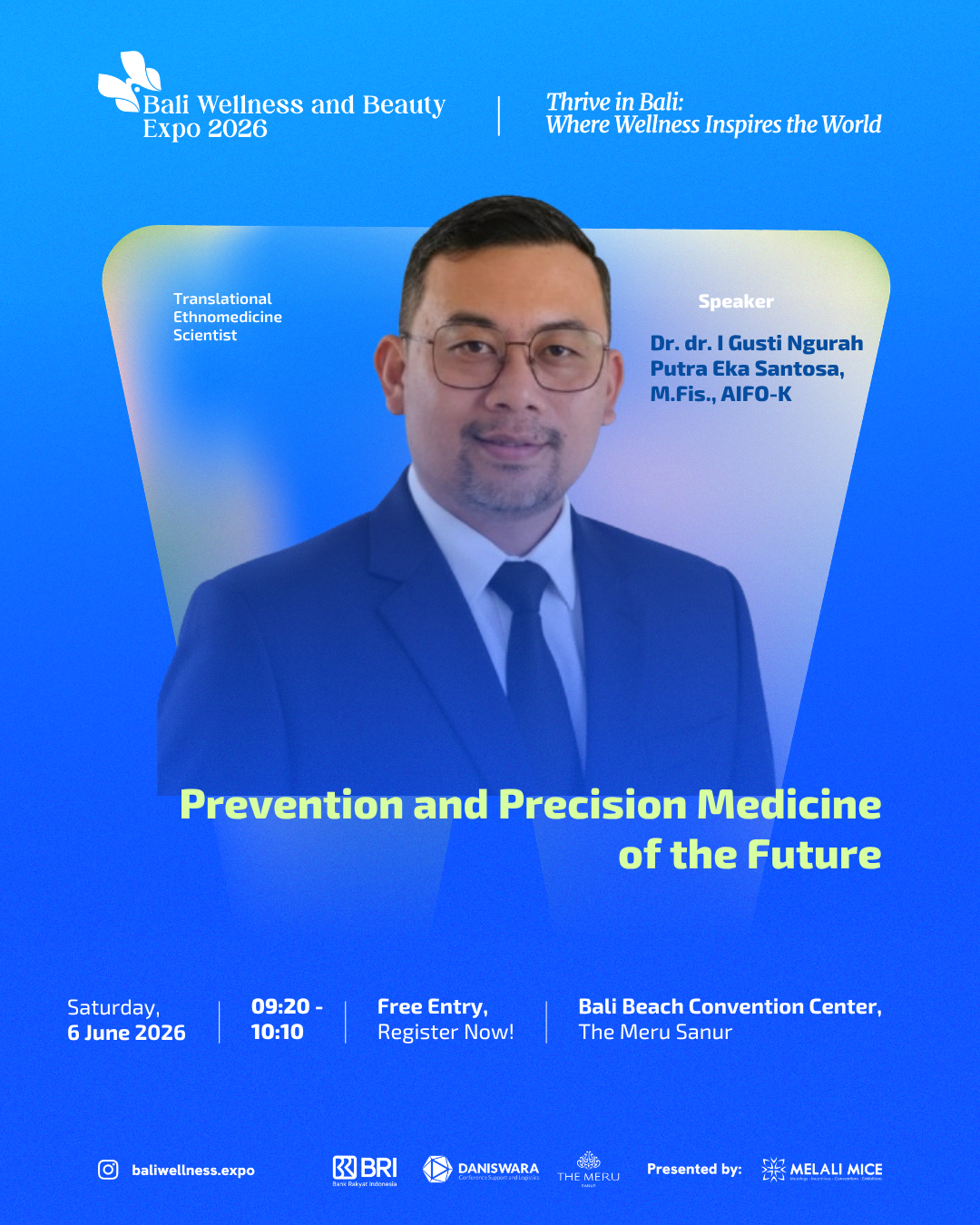 Dr. dr. I Gusti Ngurah Putra Eka Santosa, M.Fis., AIFO-K