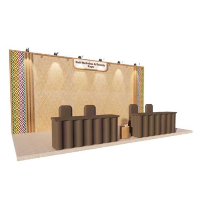 Booth 6 x 3 m