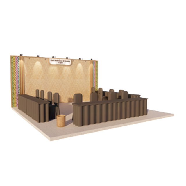 Booth 6 x 6 m