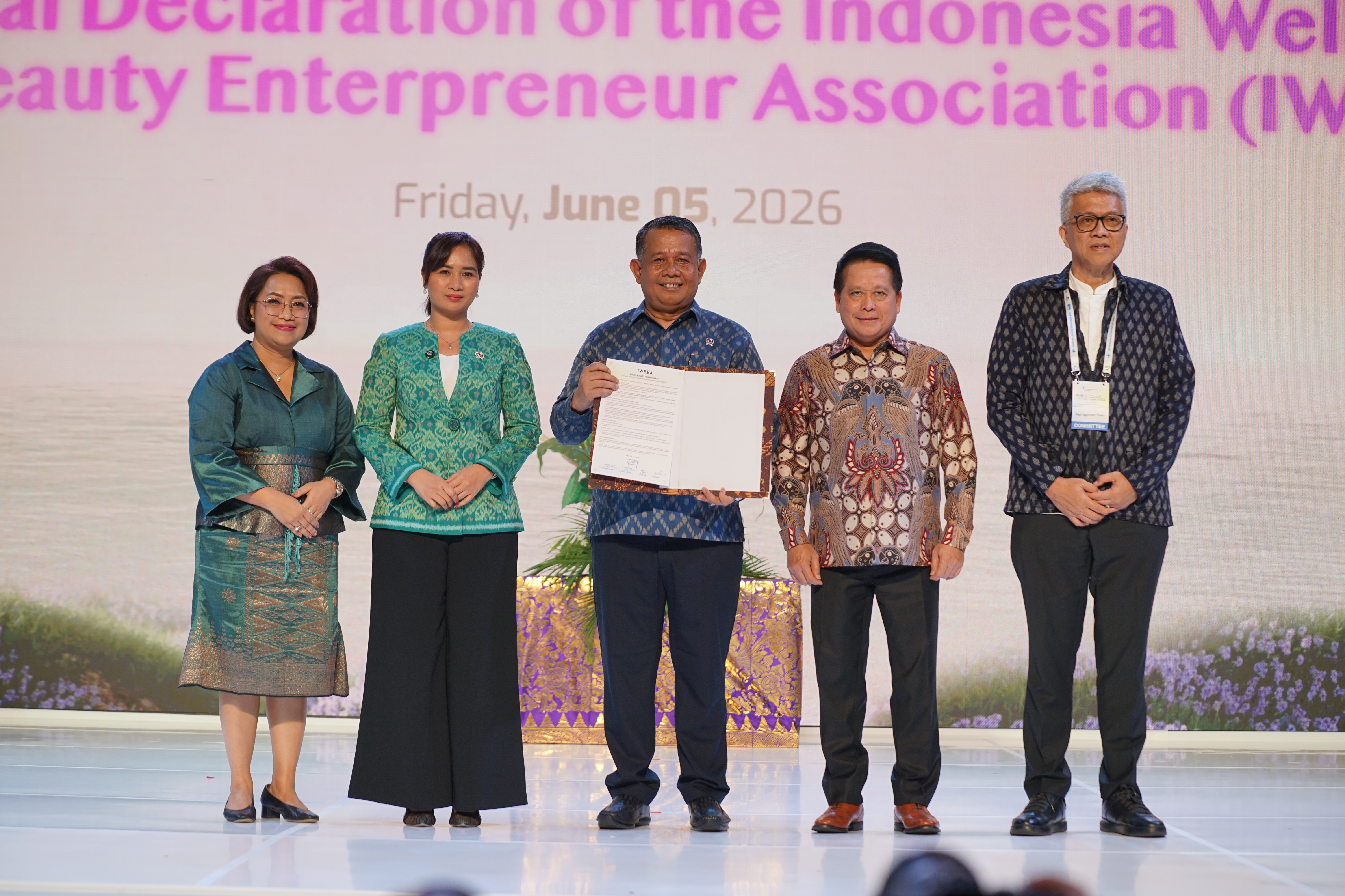 IWBEA Resmi Lahir di Bali, Industri Wellness Indonesia Bersatu Bidik Pasar Global