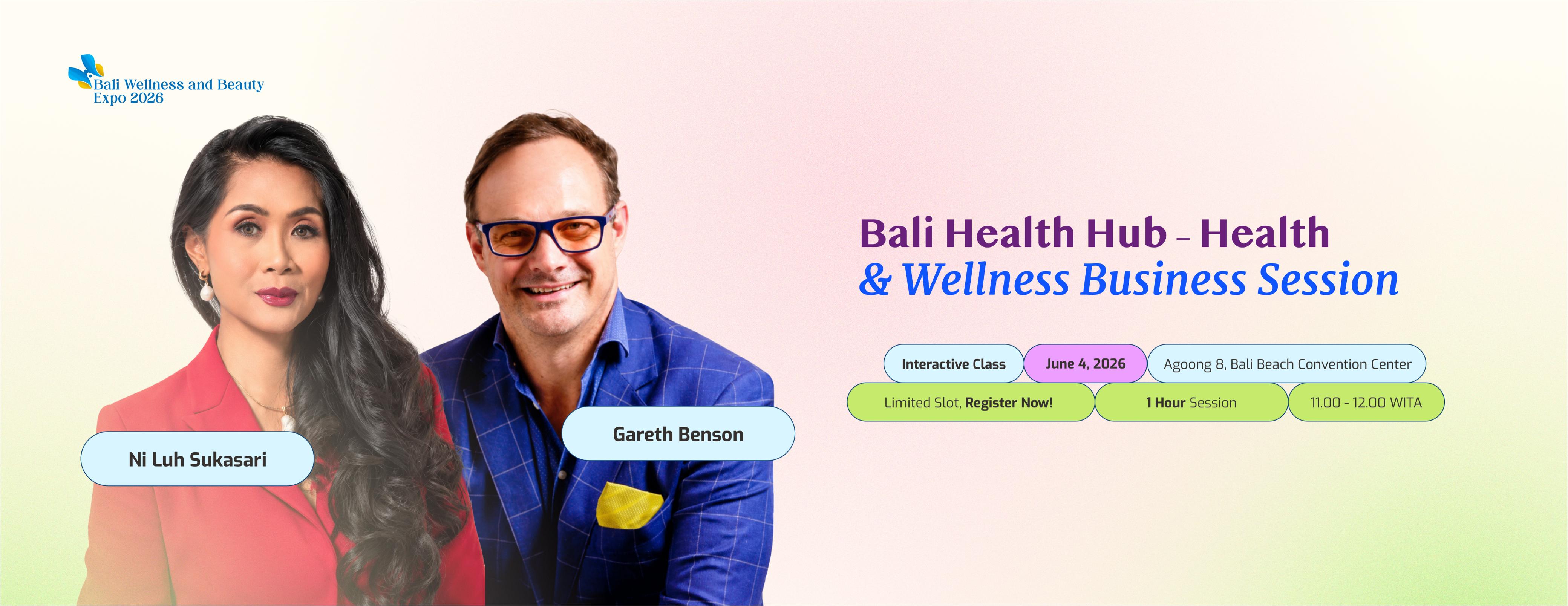 Bali Health Hub – Health & Wellness Business Session